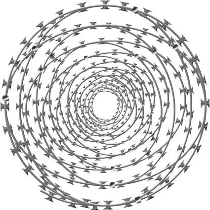 картинка Спиральный барьер ЕГОЗА / d-500 мм, 3 скр., 10м (50 витков)