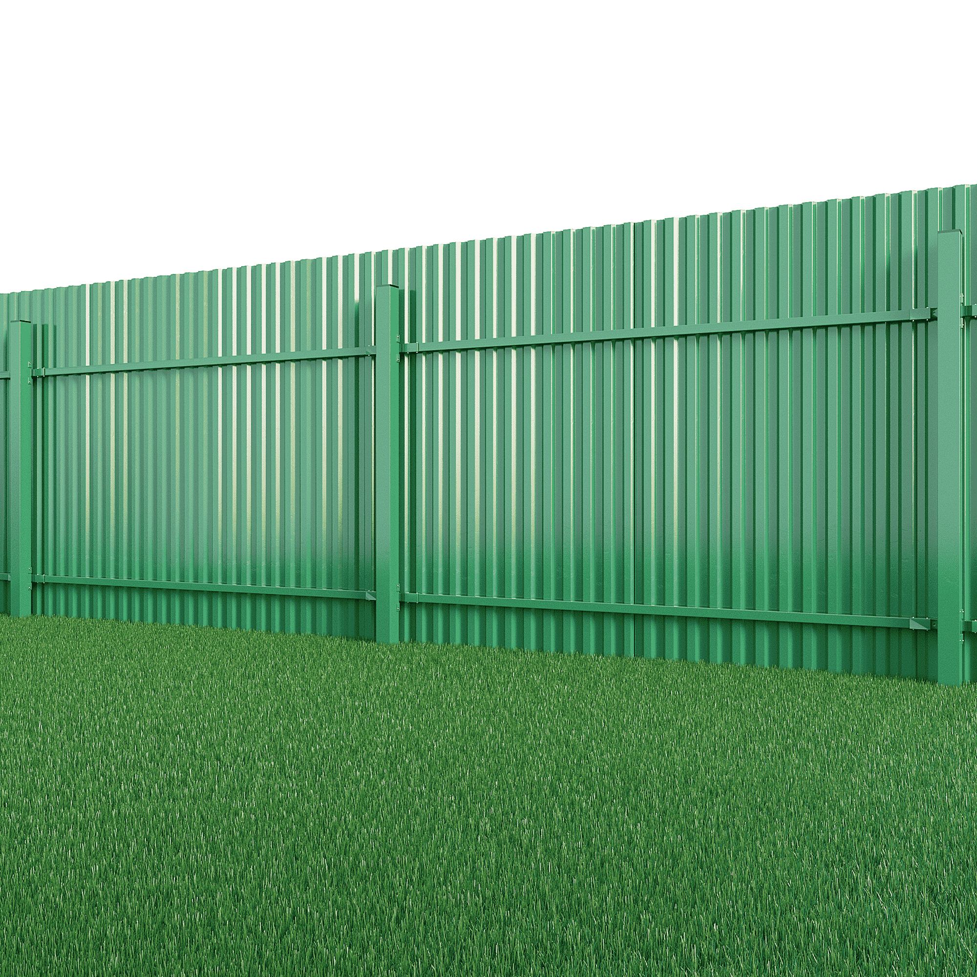 Забор из профнастила Эконом